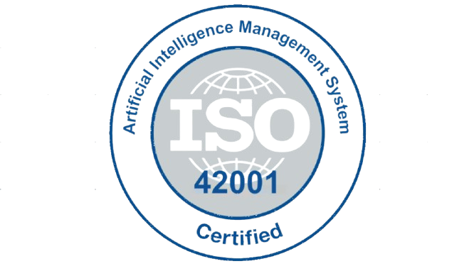ISO 42001 badge